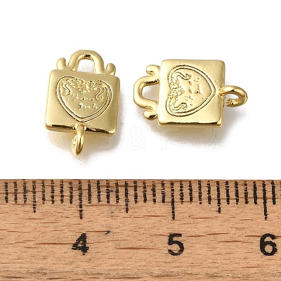 Rack Plating Brass Charms KK-G500-19G-1