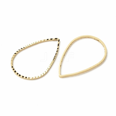 Brass Linking Rings KK-F831-017E-G-RS-1