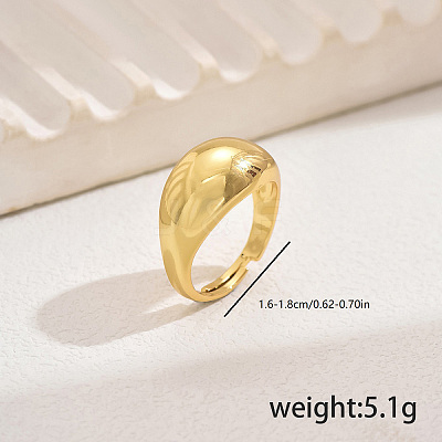 Adjusable Brass Rings for Women MO3713-2-1