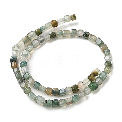 Natural Dragon Veins Agate(Dyed & Heated) Beads Strands G-G177-E11-03-1