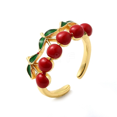Brass Adjustable Cuff Rings RJEW-C143-01B-G-1