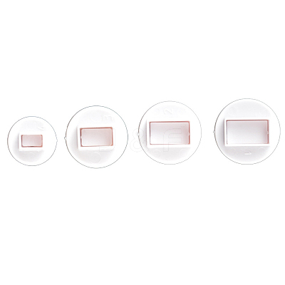 Plastic Cookie Fondant Stamper Set BAKE-PW0001-554H-1