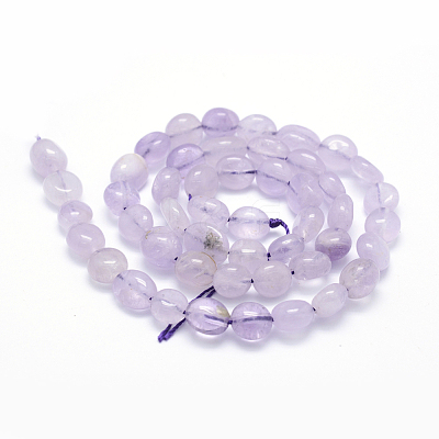 Natural Lavender Amethyst Beads Strands G-K230-03B-1