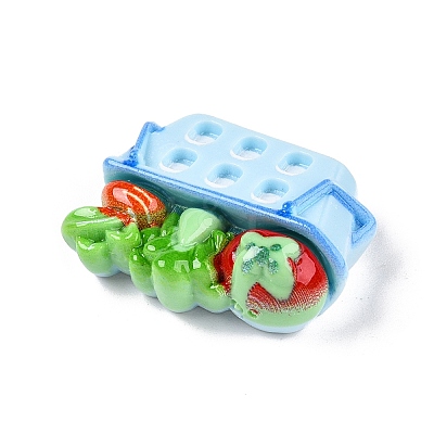 Supermarket Theme Opaque Resin Decoden Cabochons LS-RESI-N039-115B-1