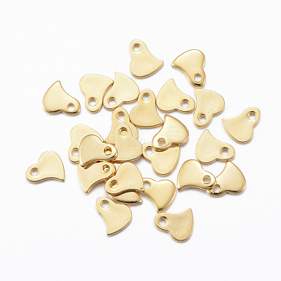 201 Stainless Steel Charms STAS-H557-35G-1