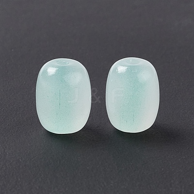 Opaque Glass Beads GLAA-F117-06B-1