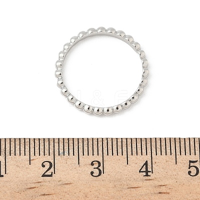 925 Streling Silver Plain Band Rings RJEW-P164-01A-P-1