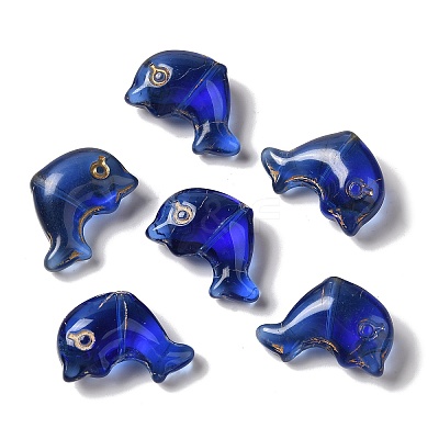 Transparent Lampwork Beads LAMP-P065-05A-04-1