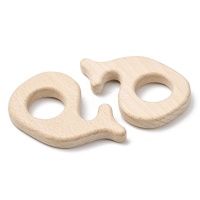 Natural Beech Wood Linking Rings WOOD-I017-05-1