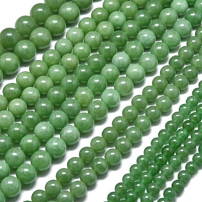 Natural Malaysia Jade Beads Strands G-L645-A01-6mm-27-1
