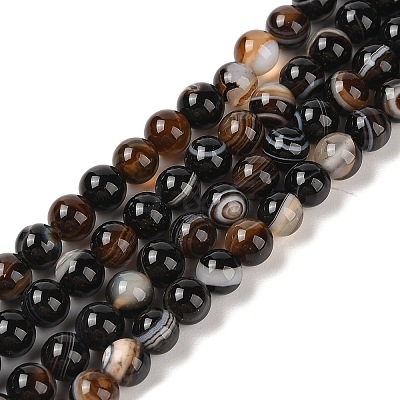 Natural Banded Agate G-Q194-C02-01A-1