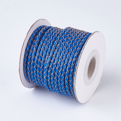 Braided Leather Cords WL-P002-04-A-1