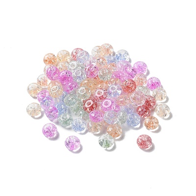 Crackle Glass Beads GLAA-B015-12-1