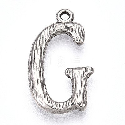 304 Stainless Steel Pendants STAS-N117-01P-G-1
