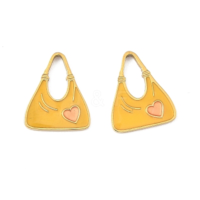 304 Stainless Steel Pendants STAS-D215-02G-02-1