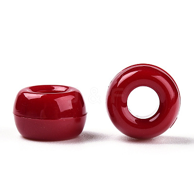 Opaque Plastic Beads KY-T025-01-F09-1