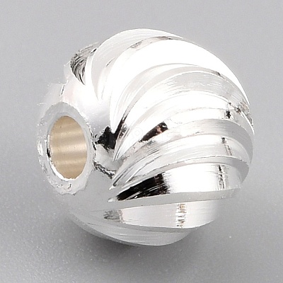 Brass Beads KK-O133-315G-S-1