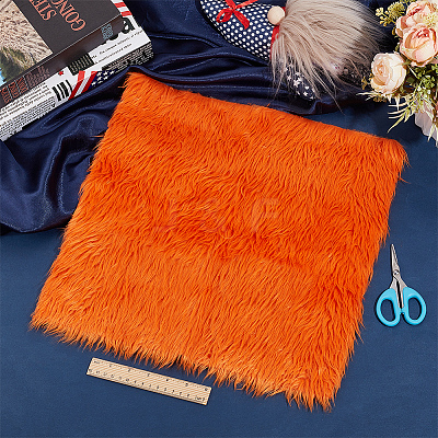 Polyester Plush Toy Fabric DIY-WH0430-925C-1