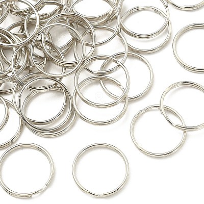 50Pcs Iron Split Key Rings FIND-YW0001-54-1