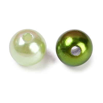 ABS Plastic Imitation Pearl Beads KY-G030-01C-1