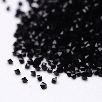 Grade AAA Faceted Diamond Glass Pointed Back Rhinestone Cabochons RGLA-L002-08-1
