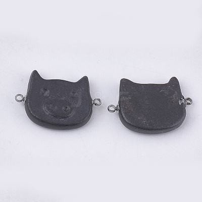 Handmade Porcelain Links connectors PORC-T002-66A-1