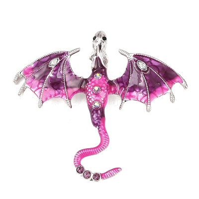 Flying Dragon Enamel Pins JEWB-C054-01P-1