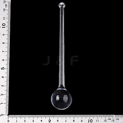 Transparent Acrylic Pendants TACR-T028-24A-1