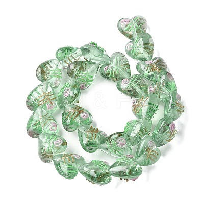 Handmade Transparent Lampwork Beads BLOW-D300-07D-1