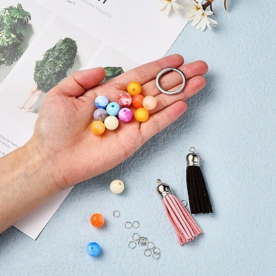 DIY Keychain Making Kits DIY-YW0002-93P-1