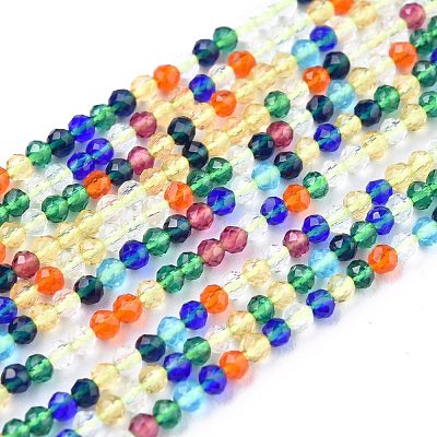 Glass Beads Strands G-K185-16M-1