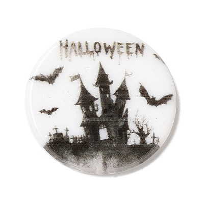Halloween Series Acrylic Cbabochons OACR-M012-04-1