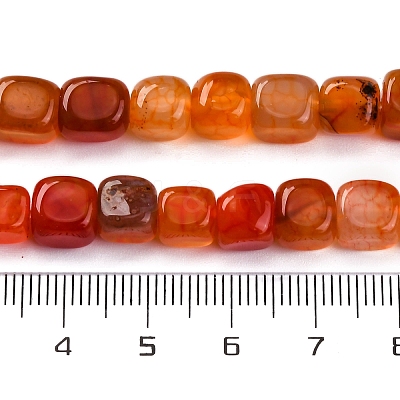 Natural Dragon Veins Agate Beads Strands G-G177-E05-01-1