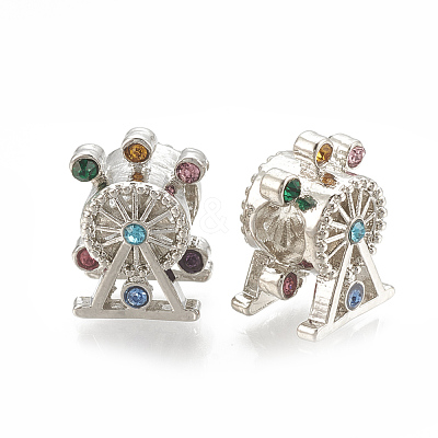 Alloy European Beads MPDL-S066-004P-1