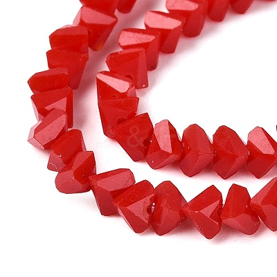 Opaque Glass Beads Strands GLAA-N019-3mm-09-1