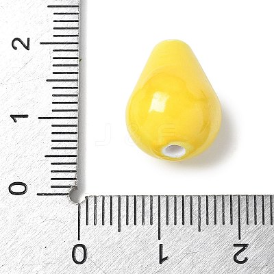 Glazed Porcelain Beads PORC-C005-01D-1