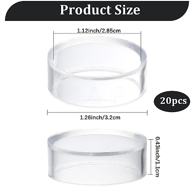 Plastic Sport Ball Display Pedestals ODIS-WH20005-07B-1