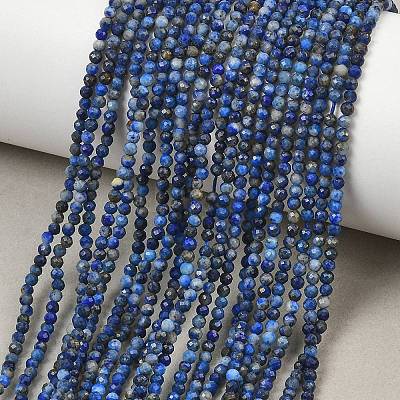 Natural Lapis Lazuli Beads Strands GG-CBA1497-A02-2mm-1