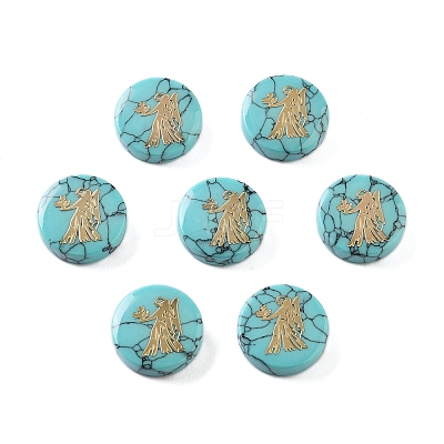 Synthetic Turquoise Beads G-F775-C08-1