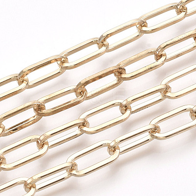 Unwelded Iron Paperclip Chains CH-S125-02F-LG-1