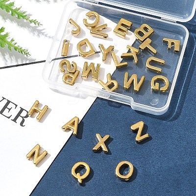 26Pcs 26 Styles 304 Stainless Steel Charms STAS-FS0001-77-1