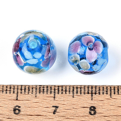 Handmade Lampwork Beads Strands LAMP-T007-04K-1