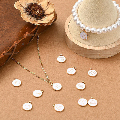 Alloy Enamel Pendants ENAM-YW0001-100-1