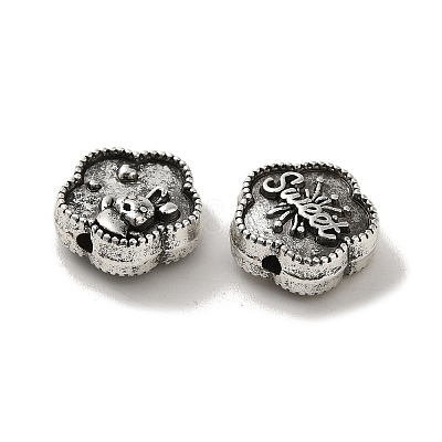 Tibetan Style Alloy Beads PALLOY-P302-12C-AS-1