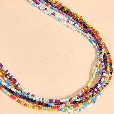 6Pcs 6 Colors Waist Beads AJEW-DJ0003-39-1