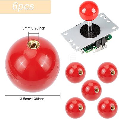 Plastic Round Beads KY-WH0001-009-1