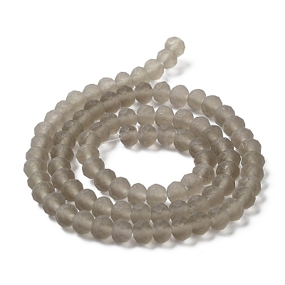 Transparent Glass Beads Strands X1-EGLA-A034-T4mm-MD16-1