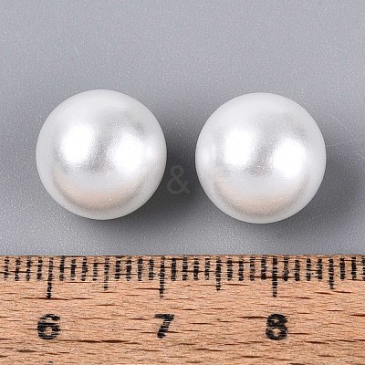 ABS Imitation Pearl Acrylic Beads OACR-S011-12mm-02-1
