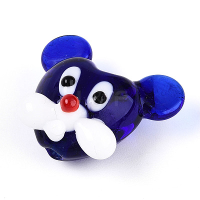 Handmade Lampwork Beads LAMP-N034-07B-1