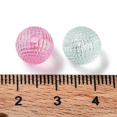 Transparent Acrylic Beads OACR-Z013-39-1